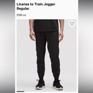 Lululemon BLACK License to Train Jogger